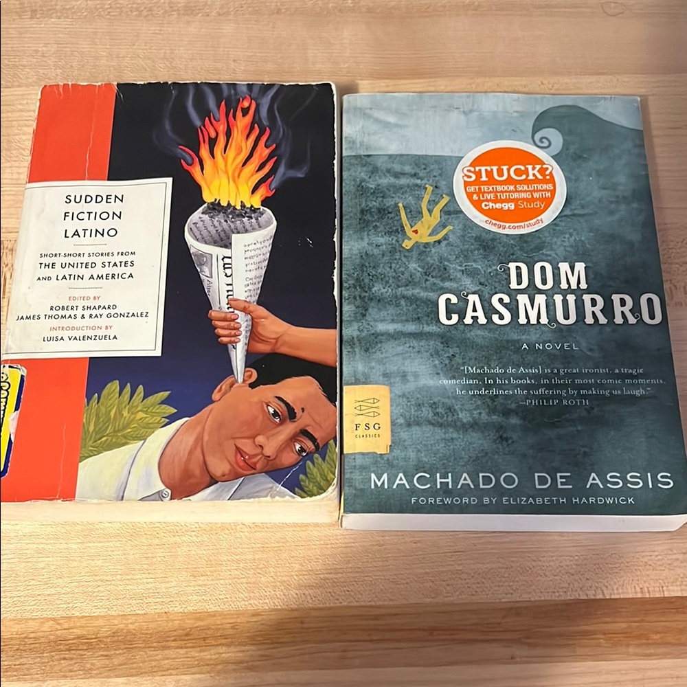 Sudden Fiction Latino and Dom Casmurro BUNDLE
